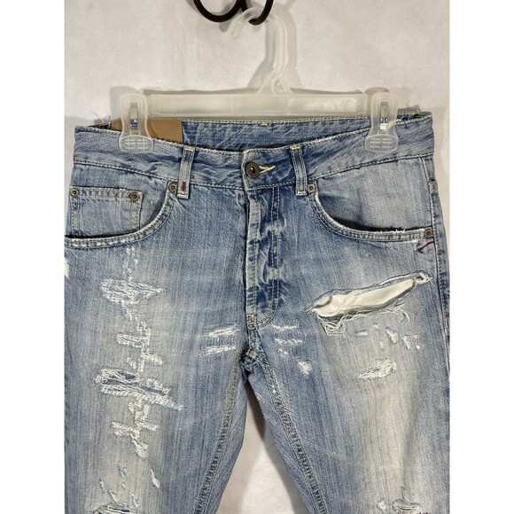 Dundup Distressed Skinny Jeans Size 29 - Picture 4 of 16